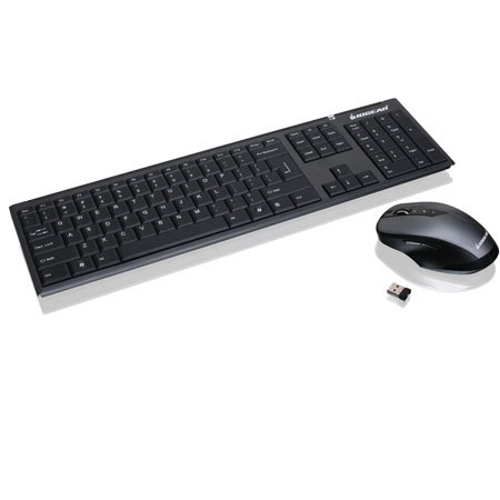 IOGEAR Long Range 2.4 GHz Wireless Keyboard and Mouse Combo