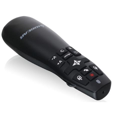 IOGEAR GME430R Red Point Pro 2.4GHz Gyroscopic Presentation Mouse