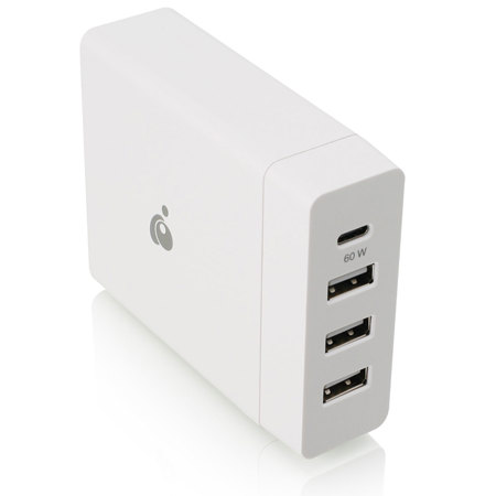 IOGEAR USB-C 72W 4-Port Charger