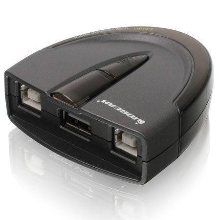 IOGEAR 2 Port USB 2.0 Automatic Printer Switch