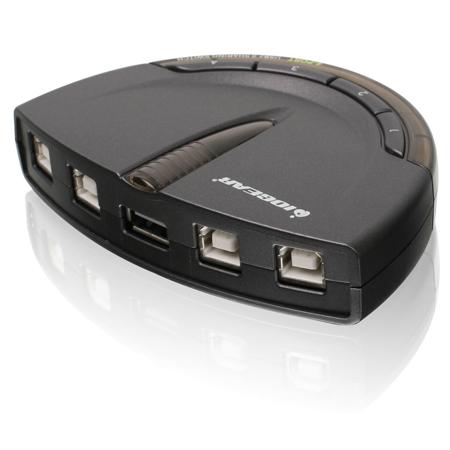 IOGEAR 4 Port USB 2.0 Automatic Printer Switch