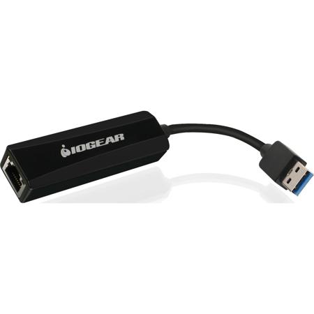 IOGEAR USB 3.0 Gigabit Ethernet Adapter, 10/100/1000Mbps Transfer Rate