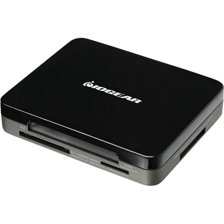 IOGEAR 3-Port USB 2.0 HUB and 45-in-1 Card Reader