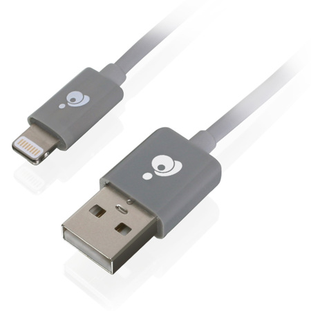 IOGEAR 3.3' (1m) Charge n' Sync USB to Lightning Cable for Apple Devices