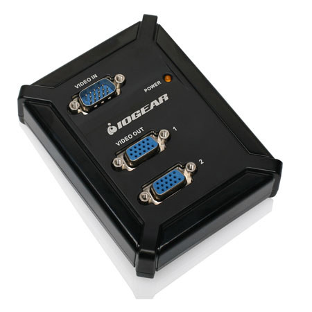 IOGEAR GVS62 2-Port VGA Video Splitter