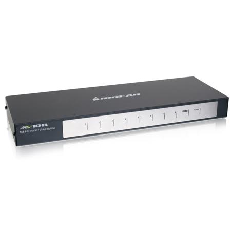 IOGEAR GHSP8118 AVIOR 8-Port HD Audio/Video HDMI Splitter