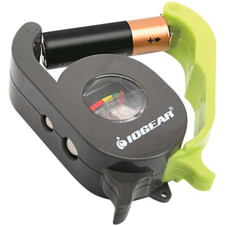 IOGEAR JuiceMeter Portable Battery Tester f/1.5/9V Batt