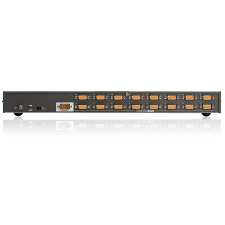 IOGEAR GCS1716KITUTAA 16-Port Combo KVM Switch with PS/2 and USB Cables