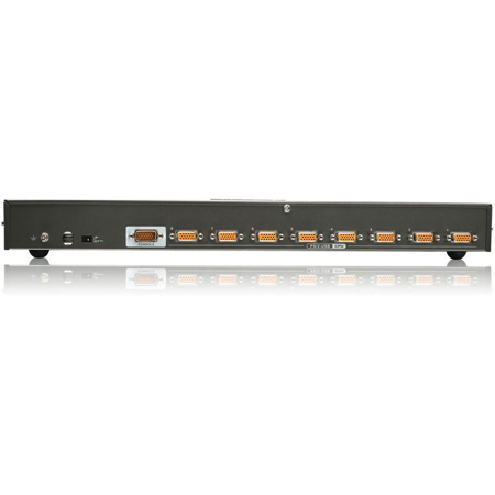 IOGEAR GCS1808KITPTAA 8-Port USB Combo VGA KVM Switch with PS/2 Cables
