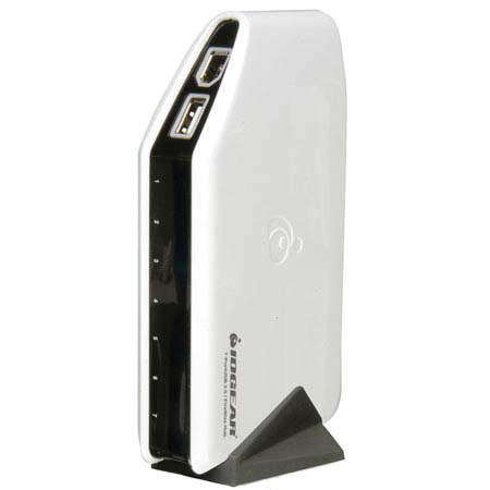 IOGEAR GUH420 USB 2.0/Firewire Combo Hub, 400 Mbps
