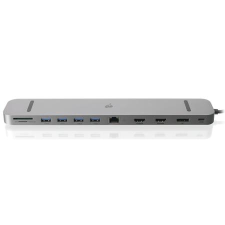 IOGEAR Dock Pro USB-C Triple HD Dock with Power Delivery 3.0