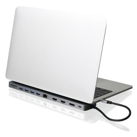 IOGEAR Dock Pro USB-C Triple HD Dock with Power Delivery 3.0