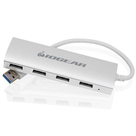 IOGEAR GUH304 Aluminum USB 3.0 4-Port Hub