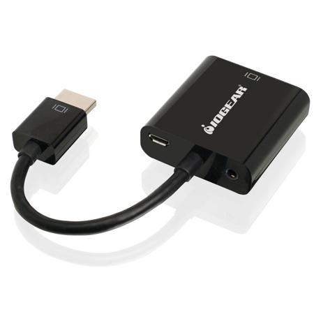 IOGEAR HDMI to VGA Adapter with Audio