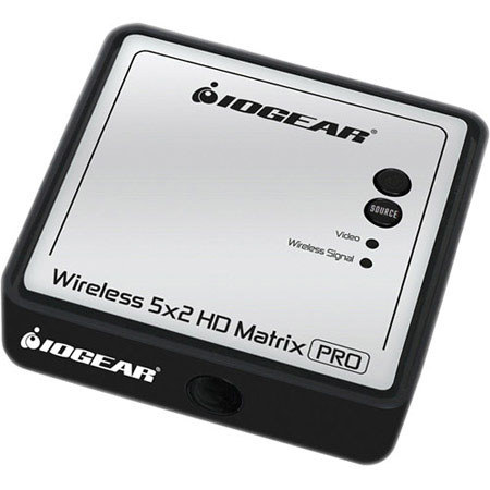 IOGEAR Long Range Wireless 5x2 HDMI Matrix PRO Receiver