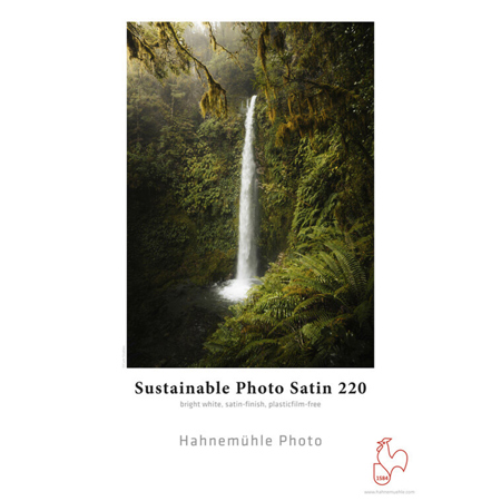 Hahnemuhle Sustainable Photo Satin Inkjet Paper Sample Pack, 8.5x11", 2 Sheets