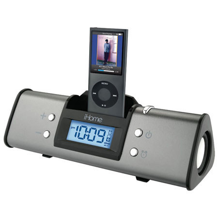 iHome IH16G Stereo Alarm Clock Speaker System for iPod