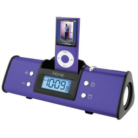 iHome IH16U Stereo Alarm Clock Speaker System for iPod