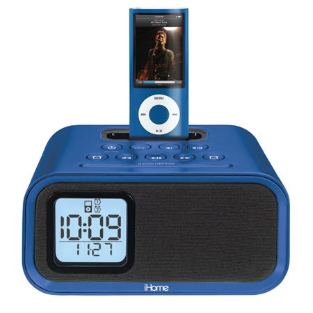iHome IH22LV Dual Alarm Clock Speaker System for iPod