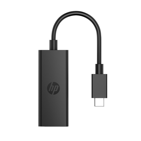 HP USB-C to DisplayPort Adapter, Black
