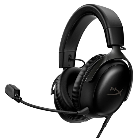 HP HyperX Cloud III Wired Over-Ear Gaming Headset Black