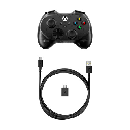 HP HyperX Clutch Tanto Mini Wired Gaming Controller, Black