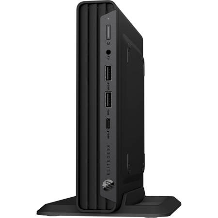 HP Elite Mini 805 G8 Desktop Mini PC, R7 PRO 5750GE, 16GB, 256GB SSD, W11P,Black