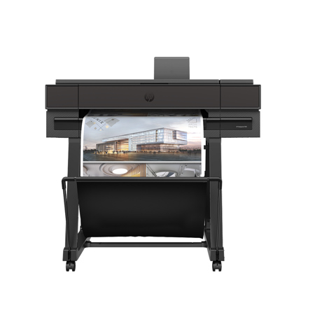 HP DesignJet T870 24" Wireless LF Color Thermal Inkjet Printer w/2 Year Warranty