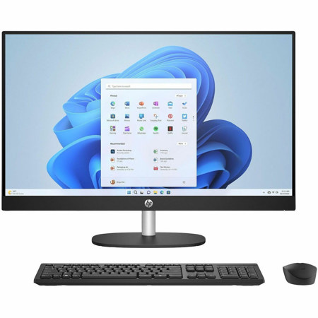 HP 27-cr0000i 27-cr0109c 27" Full HD All-in-One Desktop Computer, Intel Core i5-1334U 1.3GHz, 16GB RAM, 1TB SSD, Windows 11 Home, Jet Black - Refurbished