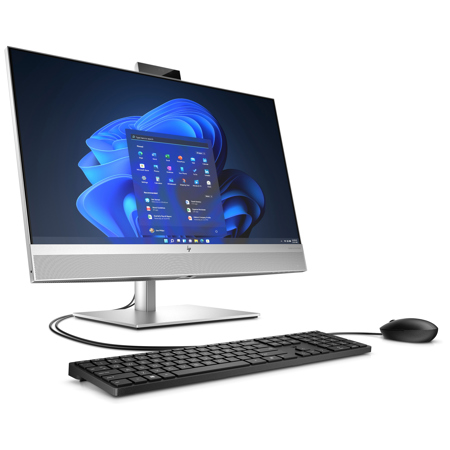 HP EliteOne 870 G9 27" FHD AIO Desktop,i5-12500,8GB,256GB,W11P,Wolf Pro Security