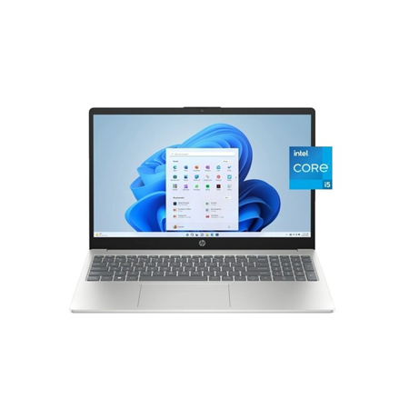 HP OmniBook 3 15-fn0506nr 15.6" Full HD Touchscreen Laptop, AMD Ryzen AI 5 330 2.0GHz, 16GB RAM, 256GB SSD, Windows 11 Home, Glacier Silver