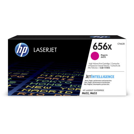 HP 656X High Yield Magenta Laser Toner Cartridge for LaserJet Enterprise Printer