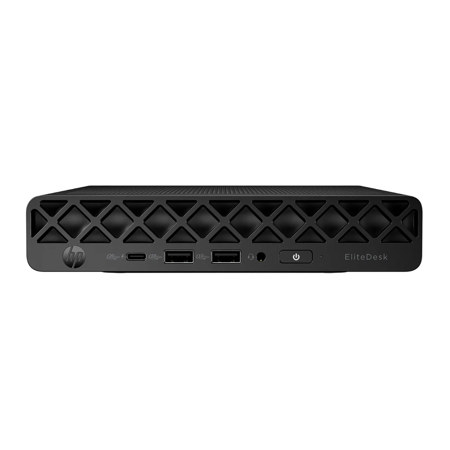 HP EliteDesk 8 G1i Mini Desktop PC, Ultra 7 265T, 32GB, 512GB SSD, W11P, Black
