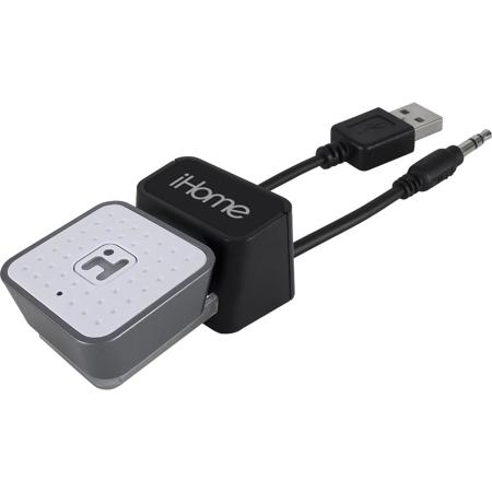 iHome iBT52 Rechargeable Bluetooth Music Receiver with Speakerphone