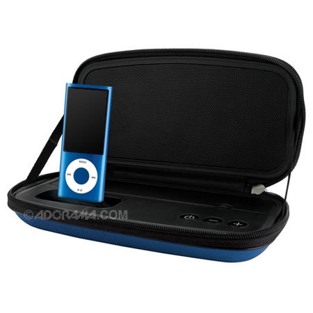 iHome IP37LVC Portable Speaker Case System, Blue