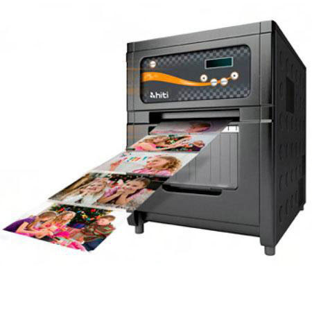 HiTi P720L Photo Printer, 300x300 dpi Resolution W/2 Rolls 4X6 Ribbon and Paper