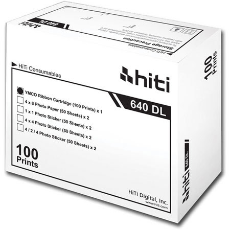 HiTi 87DP641110 4x6in Photo Paper