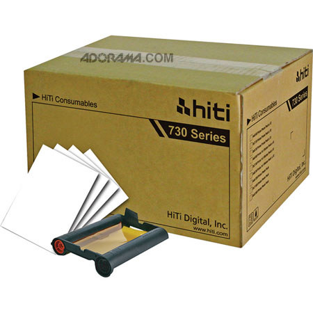 HiTi 5x7in Photo Paper/Ribbon Cartridge (30 Sheets)