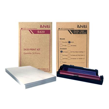 HiTi 4x6" Print Kit with Cartridges and 600 Sheets for S420 Photo Printer