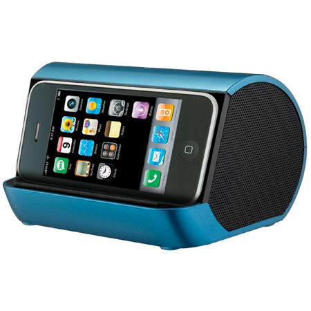 Ihome IHM10LC Portable MP3 Player Speaker System - Blue