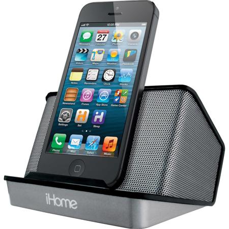 iHome iHM27 Rechargeable Stereo Speaker System with Aux Line-in