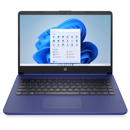 HP 14-fq0010nr 14" HD Notebook, AMD 3020e, 4GB RAM, 64GB eMMC, W10H S Mode, Blue