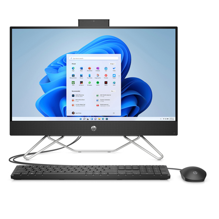24-cb0309c 23.8" Full HD All-In-One Desktop Computer, AMD Athlon Gold 3150U 2.4GHz, 8GB RAM, 512GB SSD, Windows 11 Home, Jet Black - Refurbished