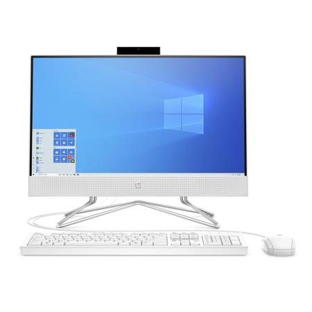 HP 22-dd0210 21.5" FHD AIO Desktop, Athlon Silver 3050U,4GB,256GB SSD,W11H,White