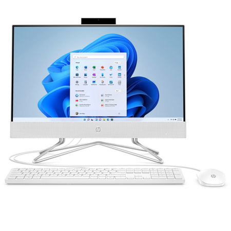 HP 24-dd0210 23.8" FHD AIO Desktop, Athlon Silver 3050U, 8GB, 256GB, W11H, White