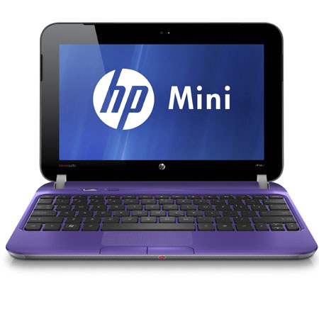 HP Mini 210-3040nr 10.1in Netbook PC, Sweet Purple