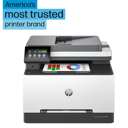 HP Color LaserJet Pro MFP 3301sdw – Wireless Color Laser Printer, Scanner, Copier