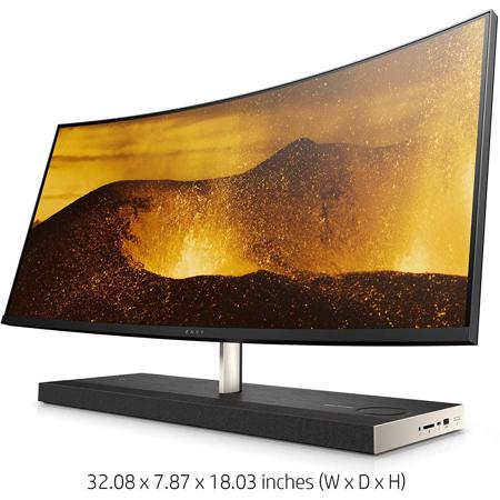 HP ENVY 34-b110 34" Desktop, i7-8700T, 16GB, 256GB SSD, 1TB HDD, GTX 1050, W10H