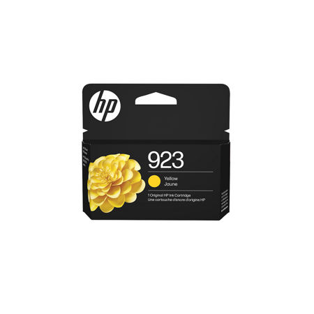 HP 923 Original Yellow Ink Cartridge for OfficeJet Pro 8125e, 8135e & 8139e Printers