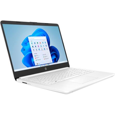 HP 14-dq0032dx 14" HD Notebook, N4020, 4GB,64GB eMMC,W11H S Mode,Snowflake White